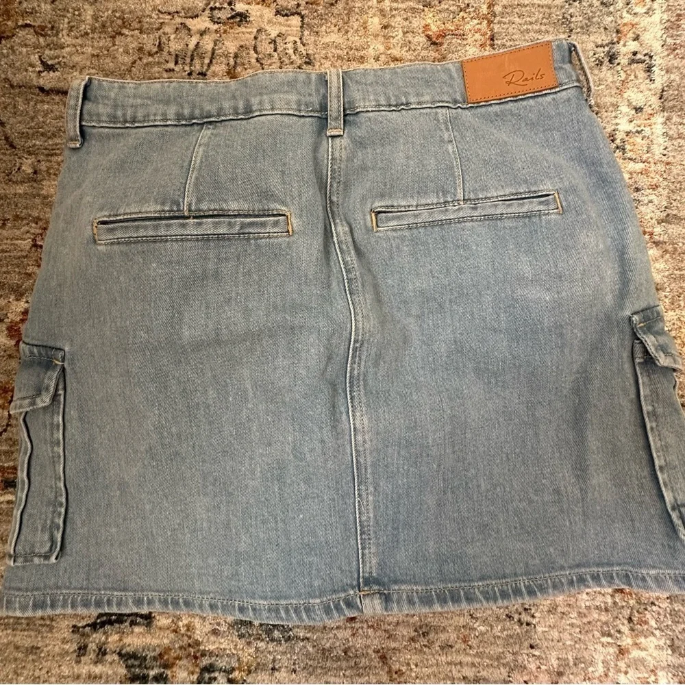 RAILS NWT Laurel Cargo Skirt— in Crystal Blue— Size 29